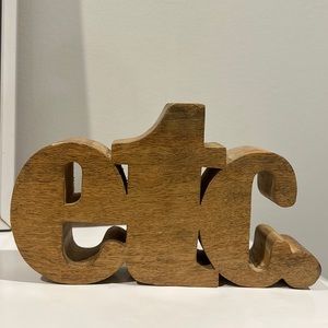 Etc. wooden Decor